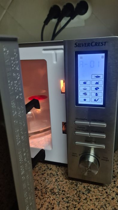 Microondas como novo com gril