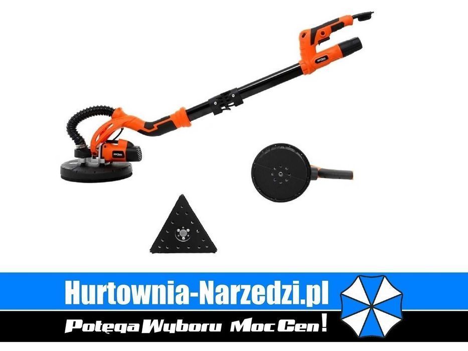 Szlifierka do Gipsu, Tynków ŻYRAFA + 2 pady 710W szlifierka do tynku