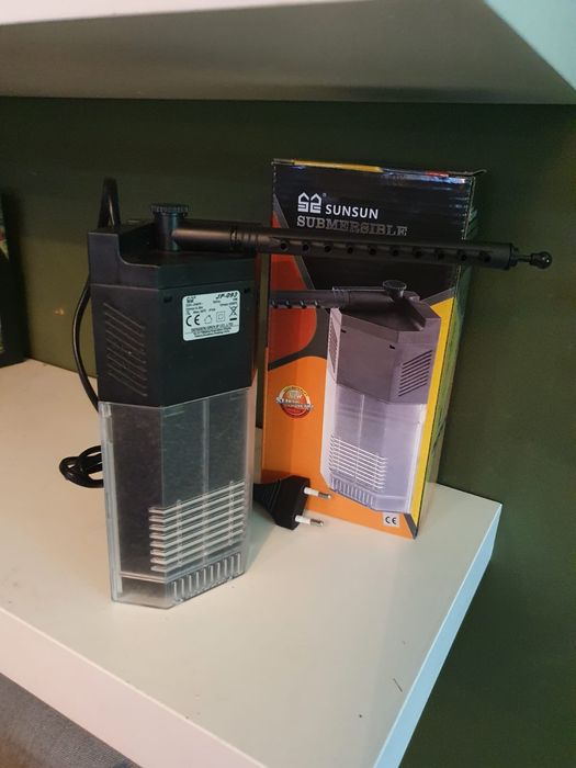 Super Filtr Wewnętrzny Narożny Do Akwarium SunSun JP-093