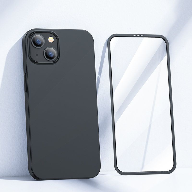 Etui pokrowiec do iPhone 13  tył i przód + szkło hartowane