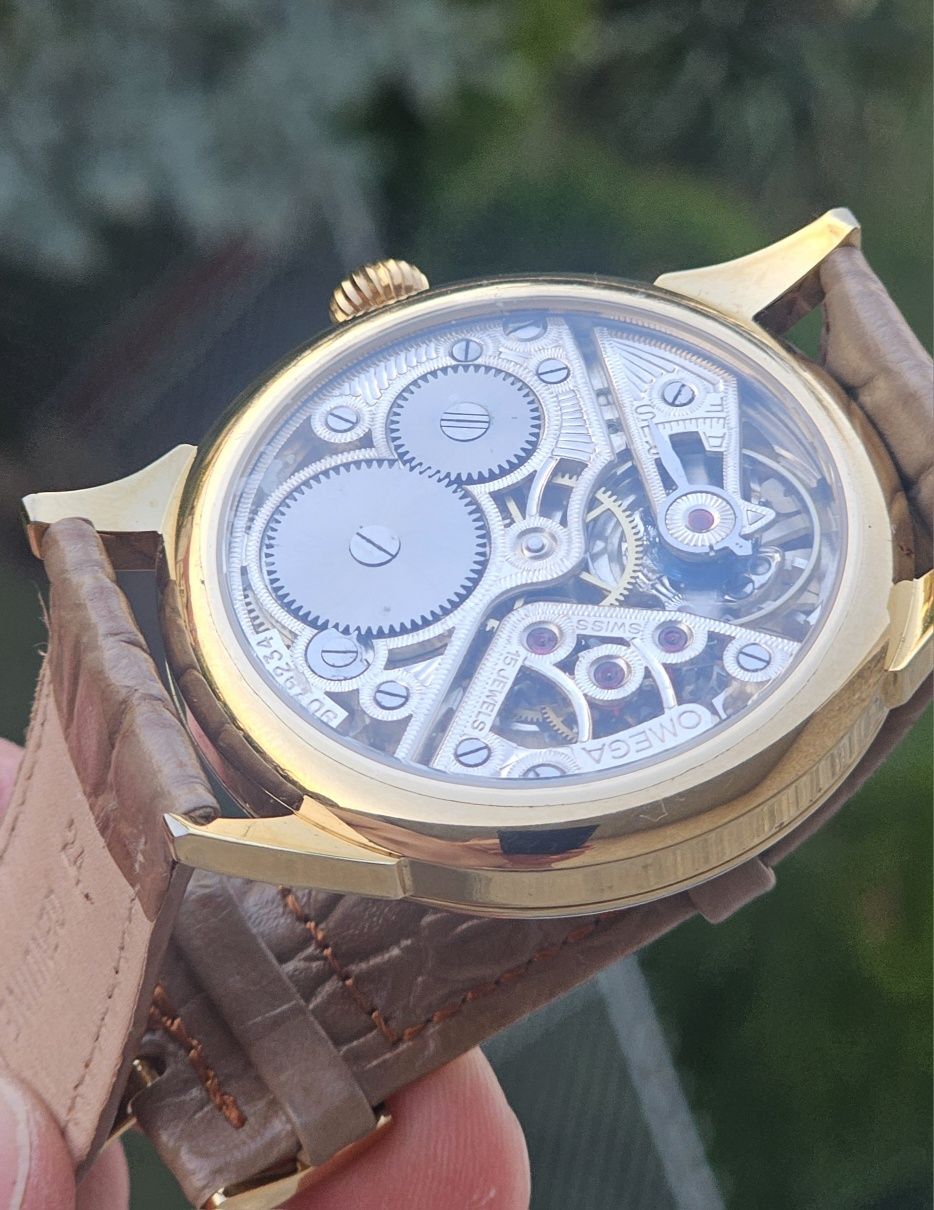 Zegarek Omega skeleton cudo