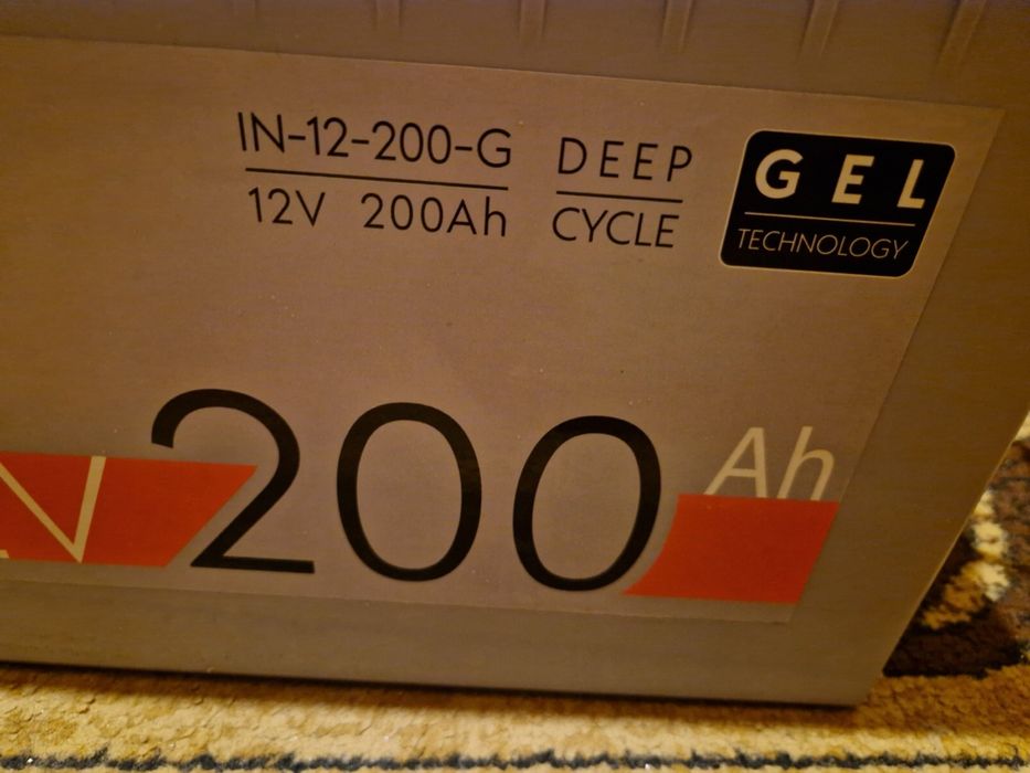 Гелевий акумулятор Inerge 12V 200Ah