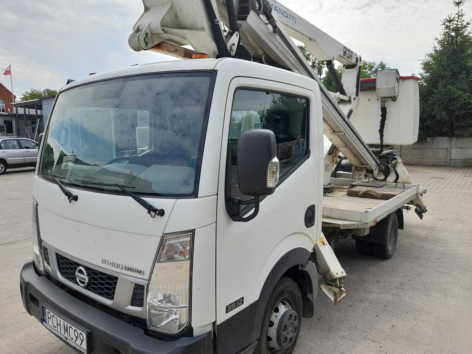 Sprzedam podnośnik koszowy Nissan Cabstar Manotti