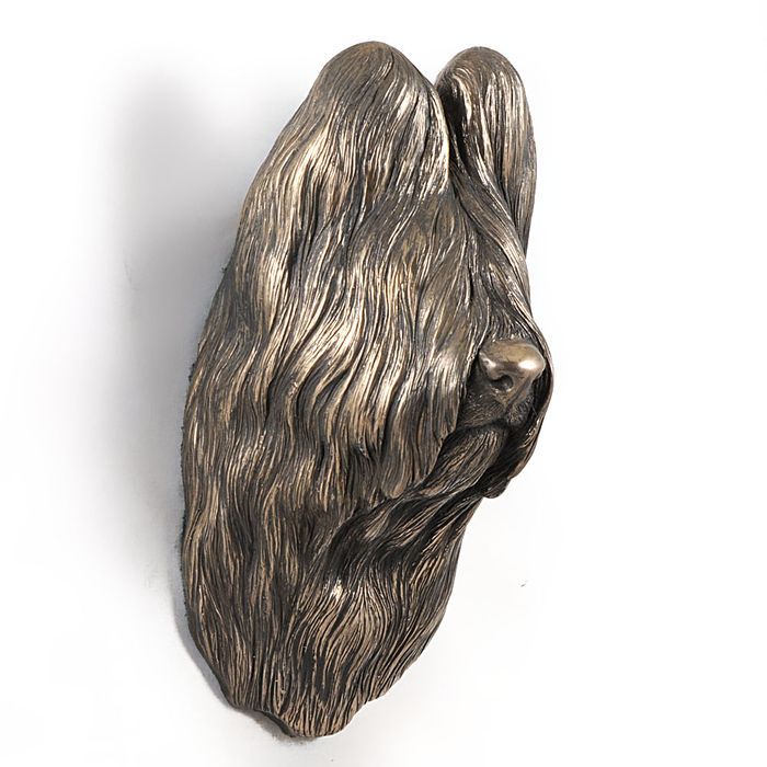 Owczarek francuski Briard głowa wisząca Art-Dog
