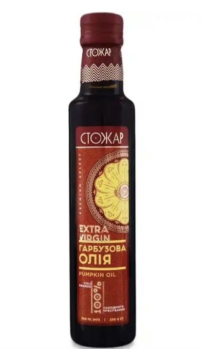 Гарбузова олія (вітаміни А, Е, К)