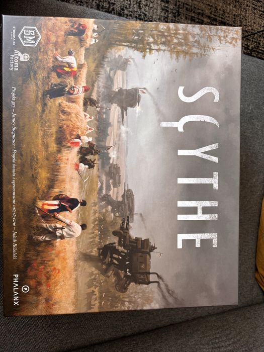 Insert z pudelkiem do gry Scythe