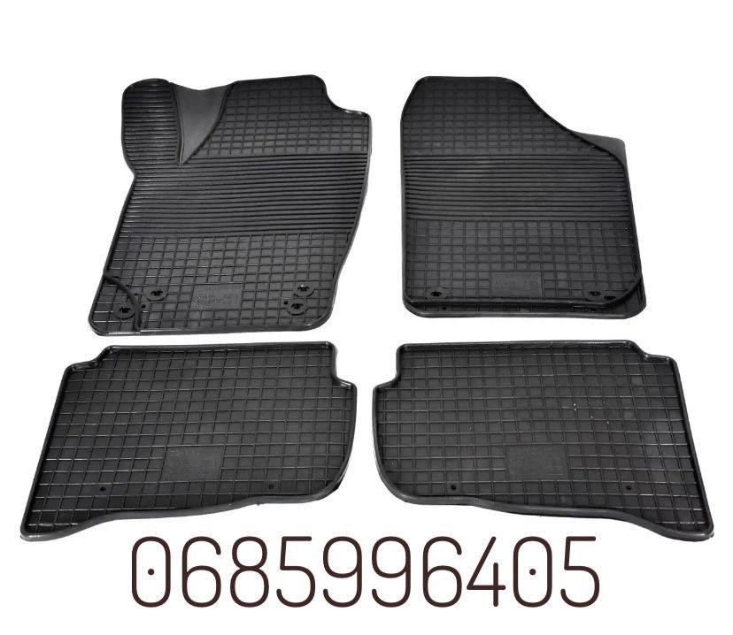 Коврики VW Polo 4 с 2002 г./Skoda Fabia 1, Seat Ibiza 3,Cordoba