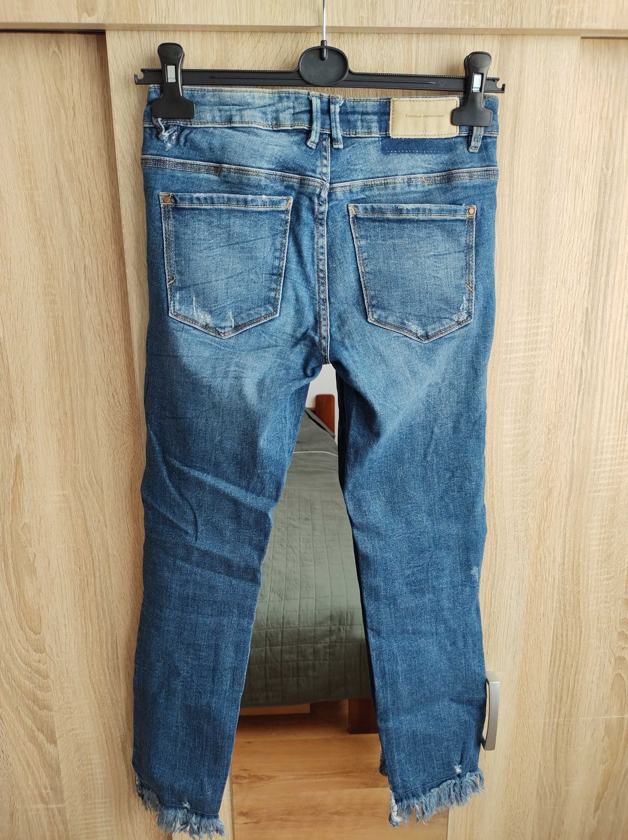 Zara rozmiar 36 jeansy damskie