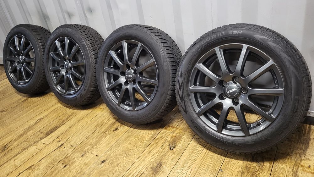 Felgi Rial 16" 5x100 z oponami 195/60 R16 Seat Arona Vw Taigo Kamiq