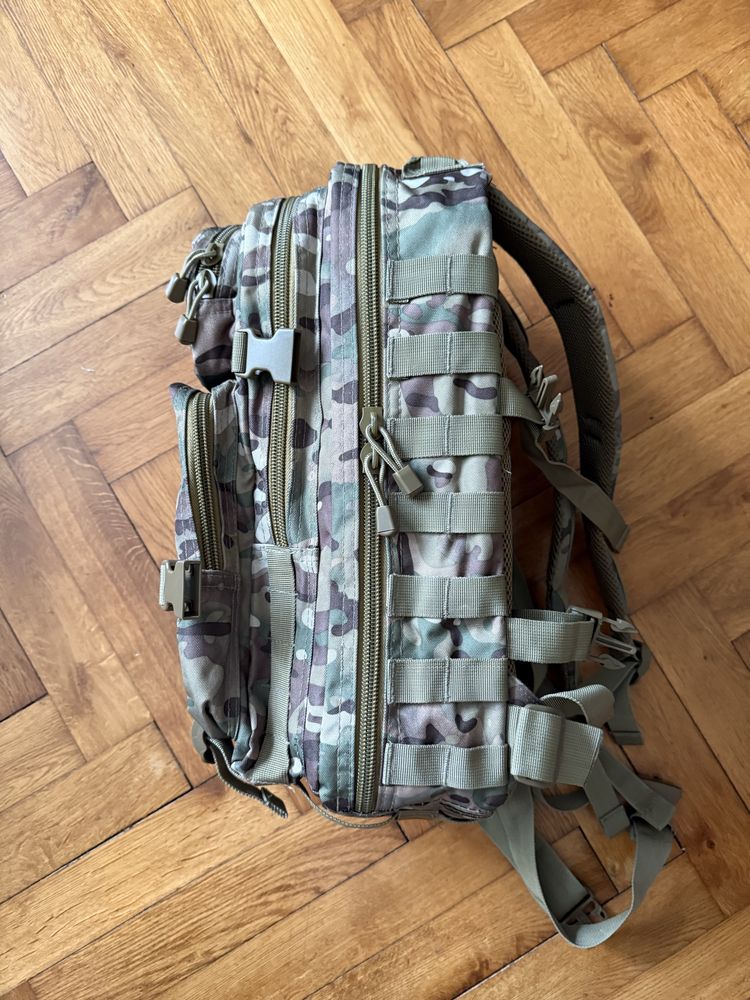 Plecak Multicam ASG wojskowy 25l z miejscem na bukłak 2l