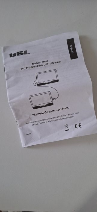 Leitor DVD para carro BSL9D