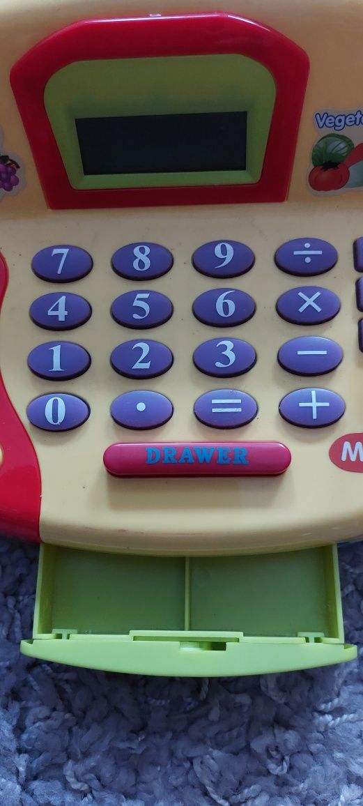 Kasa fiskalna dla dzieci,  interaktywna