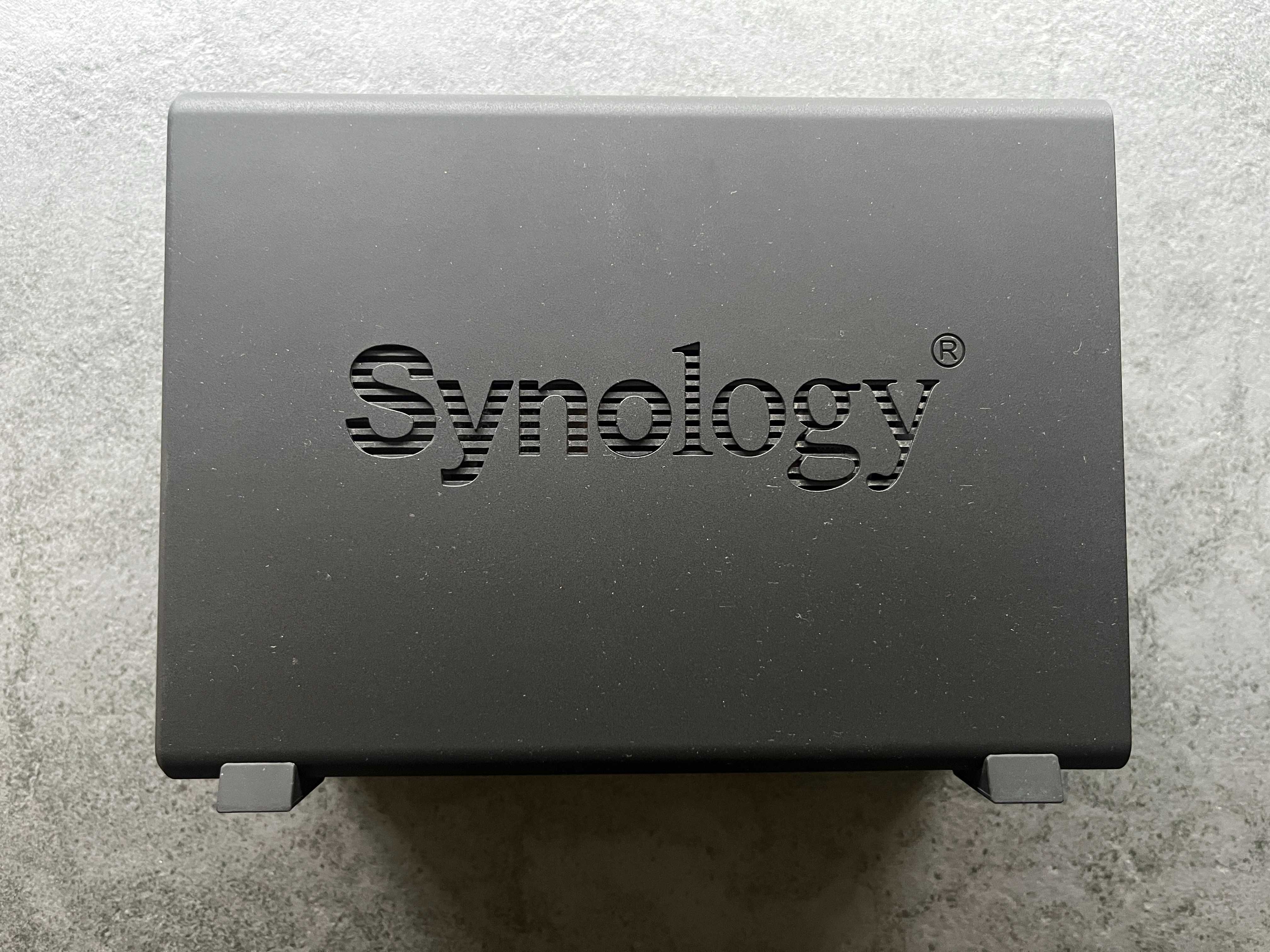 Server NAS Synology DS218play z 2 dyskami Seagate IronWolf 4 TB każdy