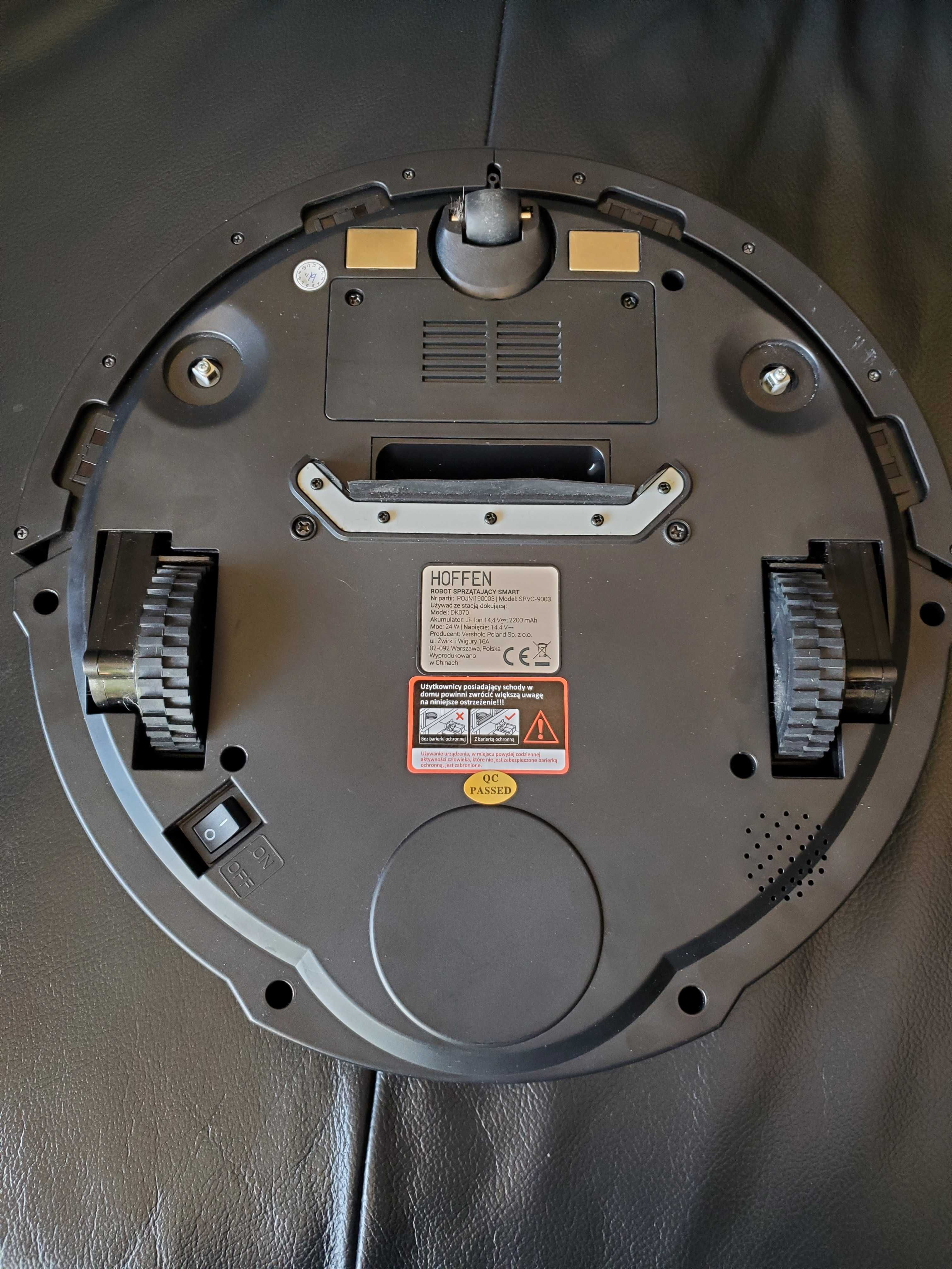 Odkurzacz samojeżdżący robot sprzątający smart robot Hoffen DK070