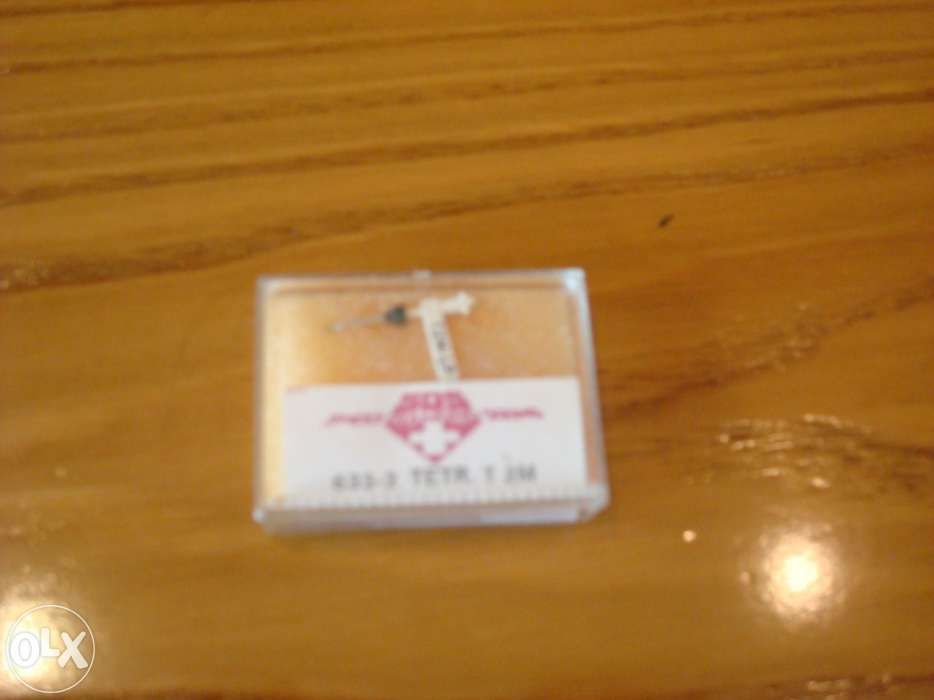 Agulha p/ giradiscos swiss diamond sound - ref.ª 633-2 tetr.t 2m
