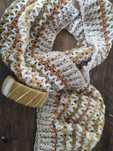 Conjunto boina+gola handmade