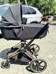 Дитячий візочок , коляска Cybex priam 4.0 onyx black 2024, rosegold