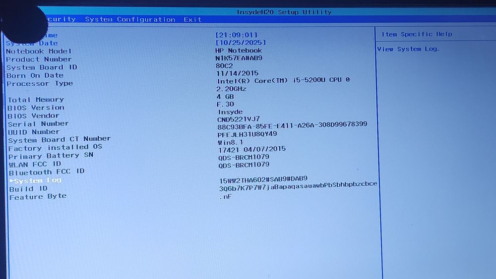 Vendo portátil HP avariado
