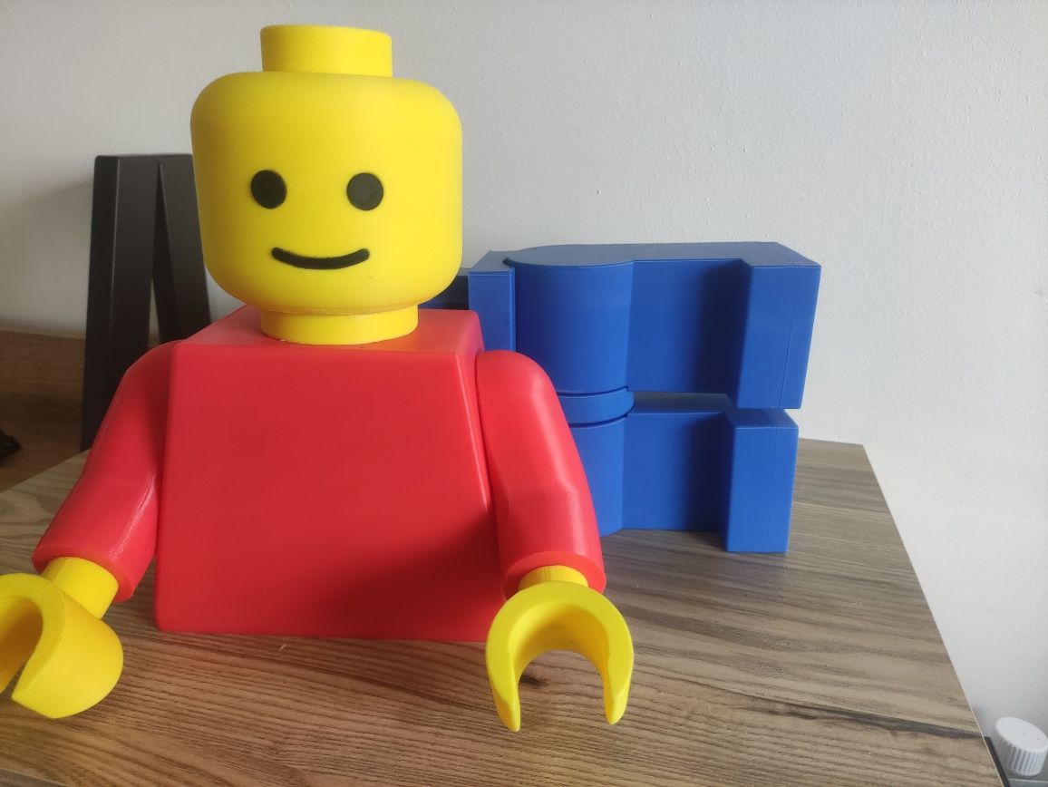 Ludzik LEGO 40cm - ludzik inspirowany Lego