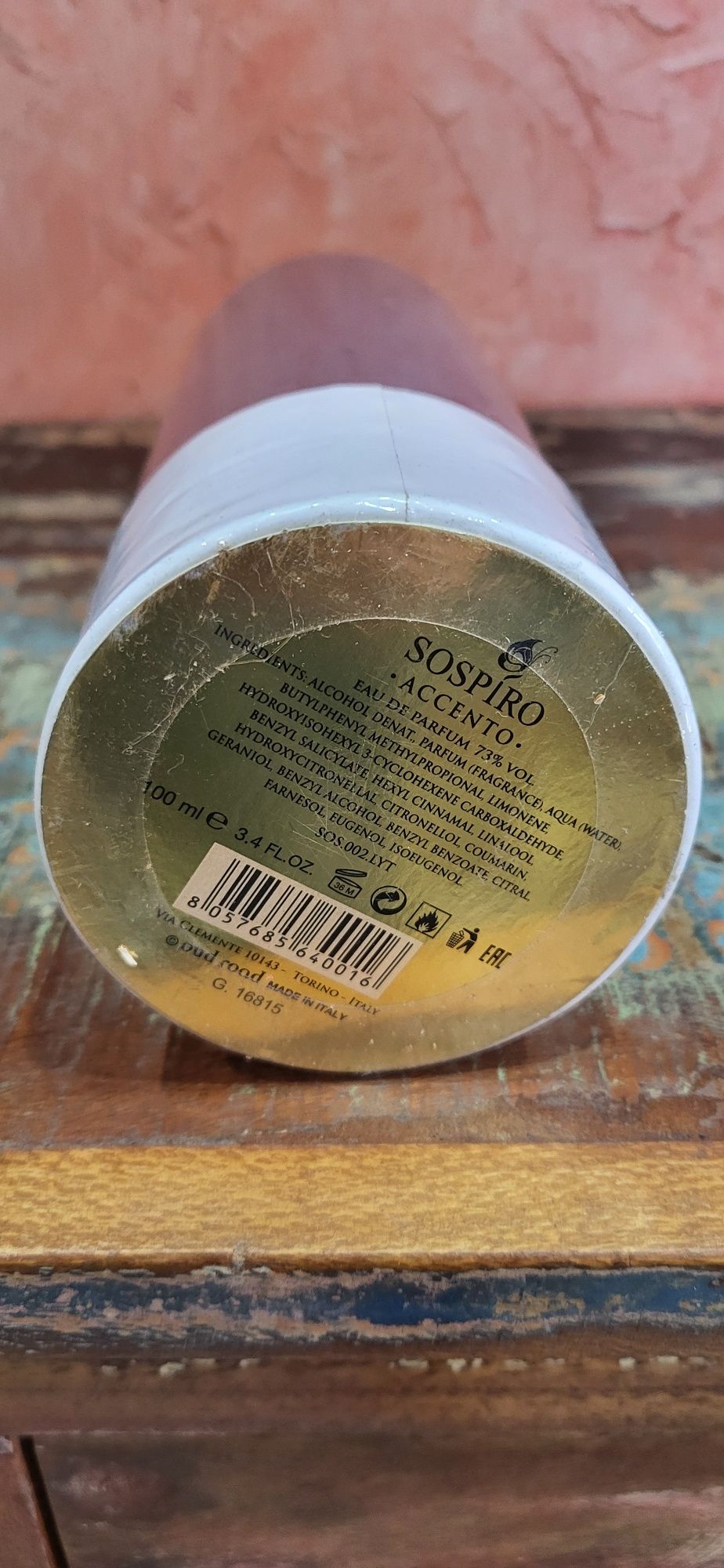 Sospiro accento perfumy arabskie unisex tuba 100 ml