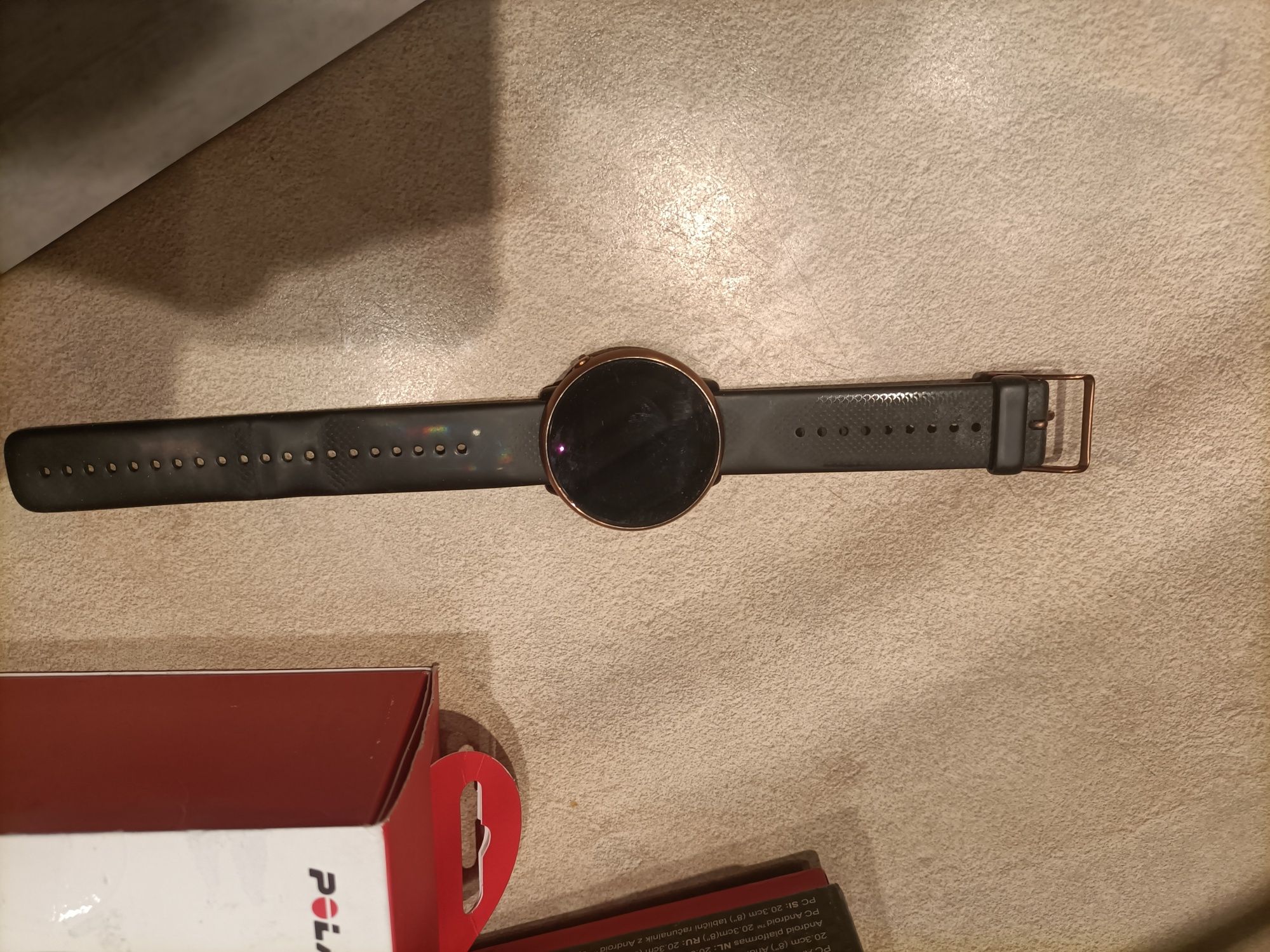 Polar Ignite miedź zegarek fitness puls/tętno GPS pasek M-L