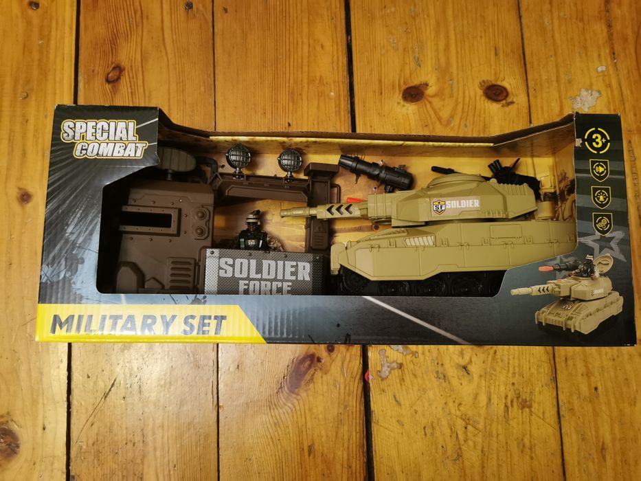 Czołg zabawka - military set special combat