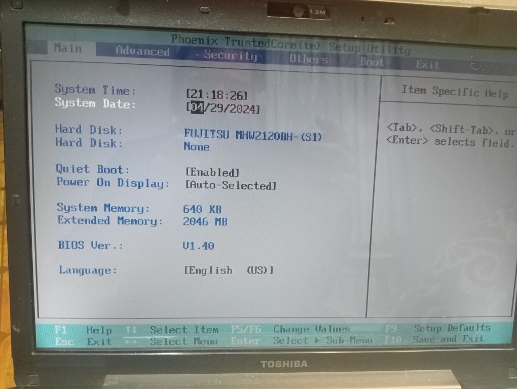 Toshiba a200-1ah