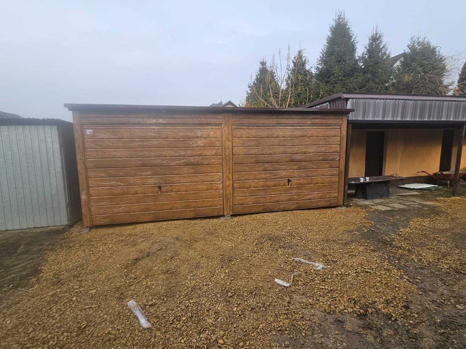 Garaż blaszak 6x5 Garaż blaszany Wiata Hala Producent 6x8 5x7 7x7 6x6