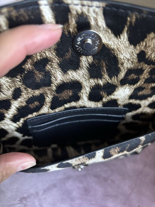 Сумка DKNY леопардовый принт