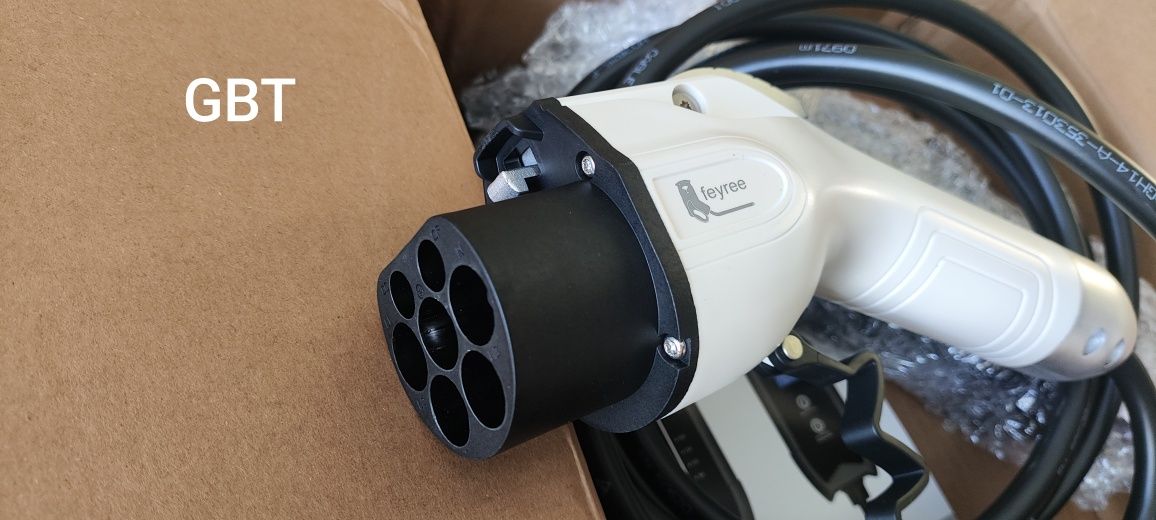 Зарядка для електромобіля Feyree 3.6 KW 16A 3.5м Type2 Type1 GBT