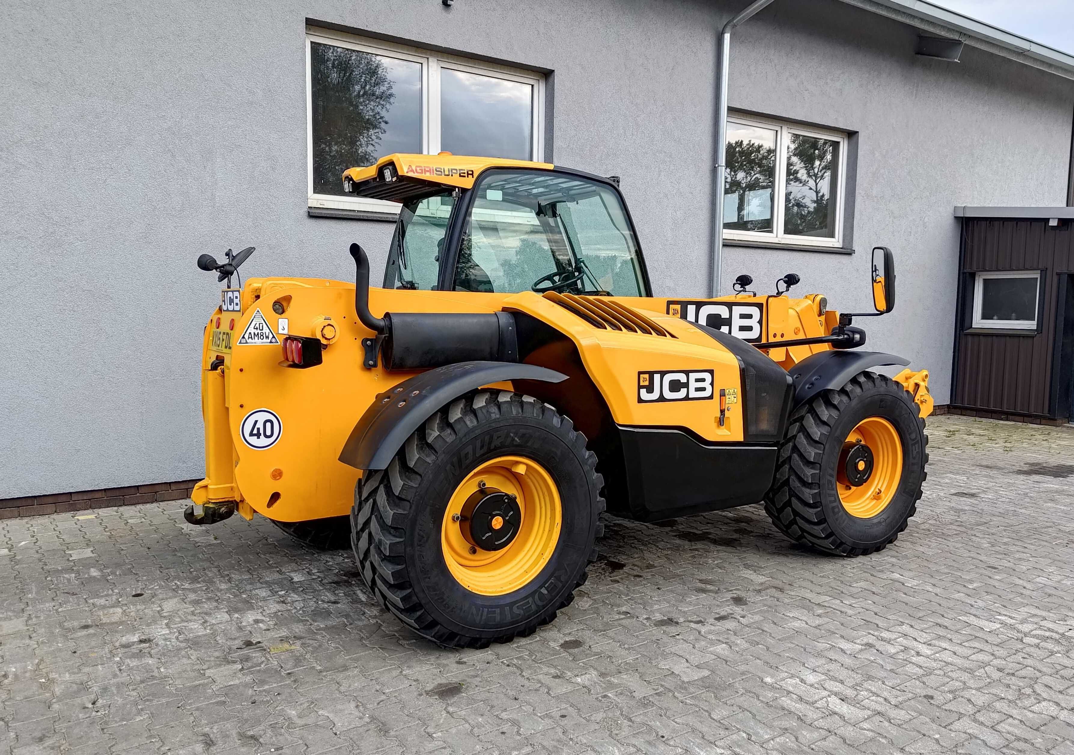 JCB 531-70 AGRI SUPER Full Opcja BEZ DPF i AdBlue Klima 40km/h 130kM