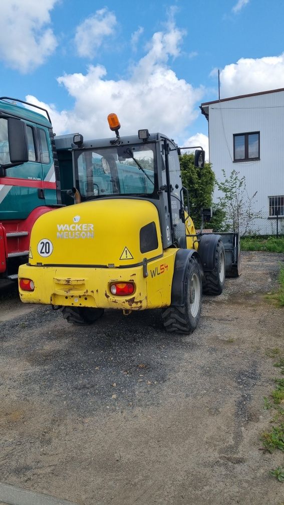 Wacker Neuson WL 54 mtg 3730 rok 2015 rekin+widły ładowarka pług szybk