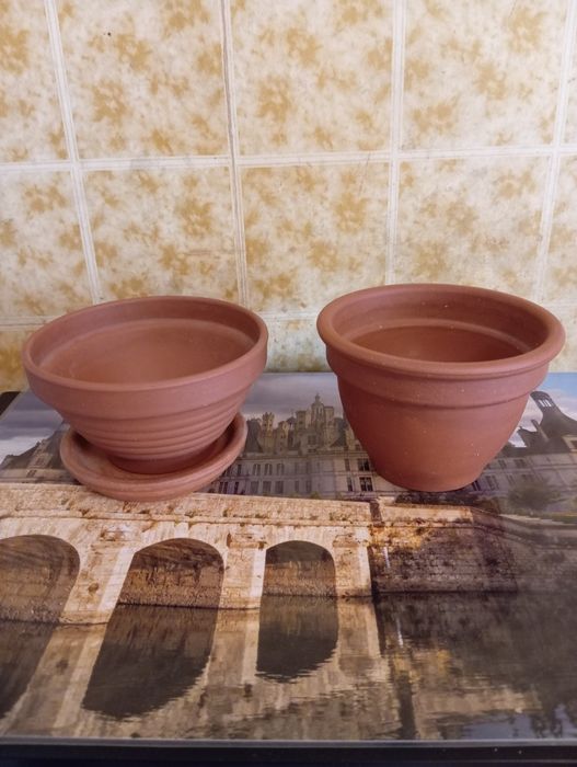 Горшки для цветов. Керамика.