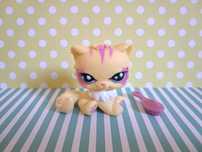 Littlest Pet Shop LPS unikatowy kot Pers #878