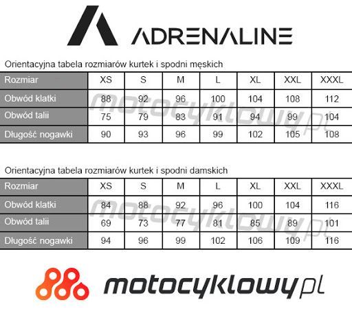 Spodnie Motocyklowe Jeans ADRENALINE ROCK jeans kolor czarny