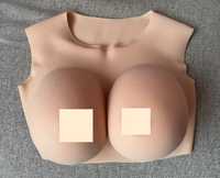 ODRĘKI Proteza Bluzka biust rozmiar H wypełnienie silikon biust piersi