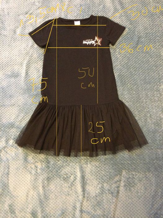 Sukienka dla dziewczynki rozmiar 140/146