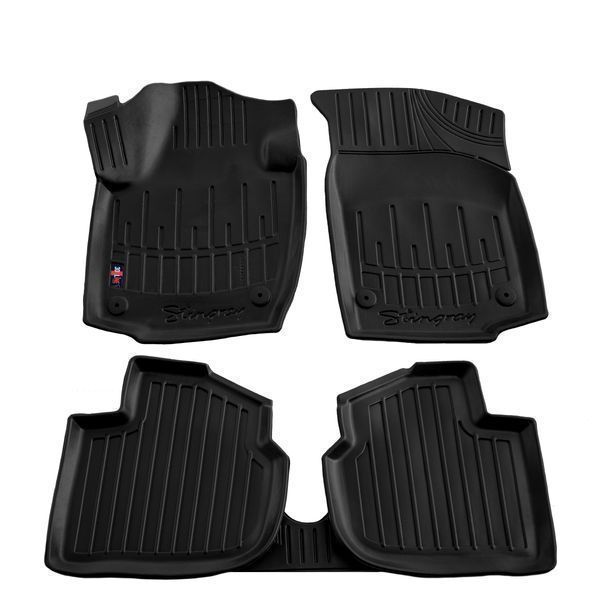 Гумові 3D коврики в салон Шкода Kodiaq/ Octavia/ Rapid/ Superb/ Yeti