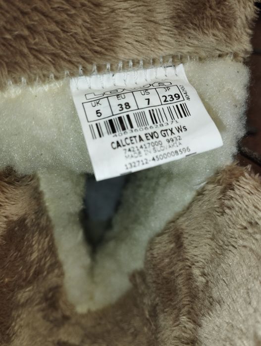 38,39,40. Жіночі зимові черевики Lowa Calceta Evo Gore-tex Ws black