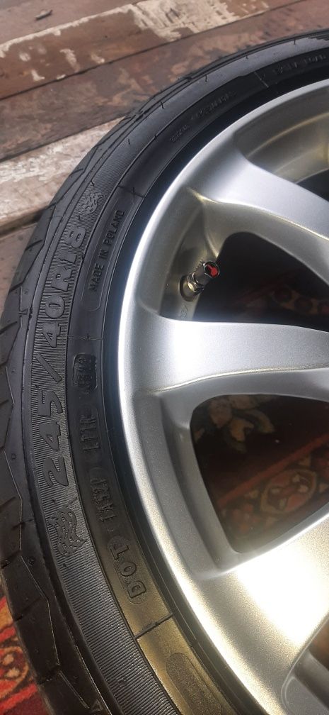 Диски 5×120 с резиной 245/40/R18 комплект