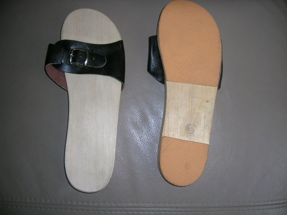 Chodaki (trepy) drewniane roz. 43  NOWE!!!