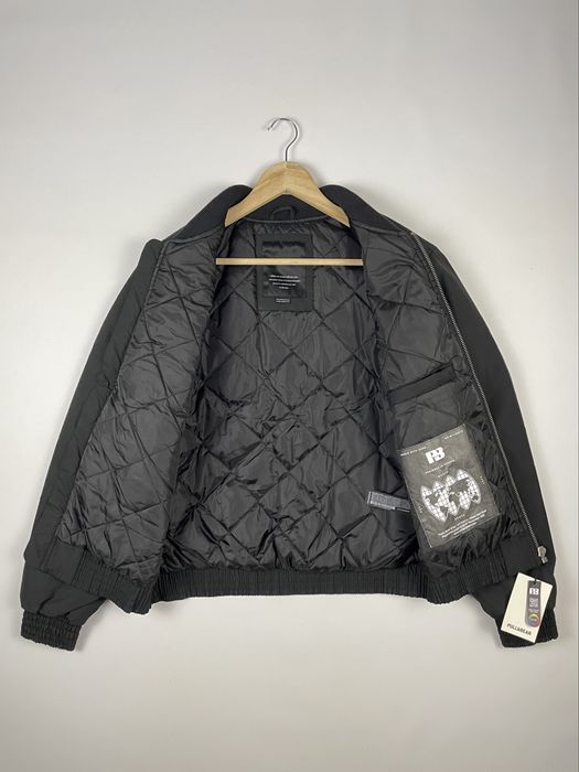 Бомбер Pull&Bear Bomber Jacket (S) чорний теплий чоловічий на осінь