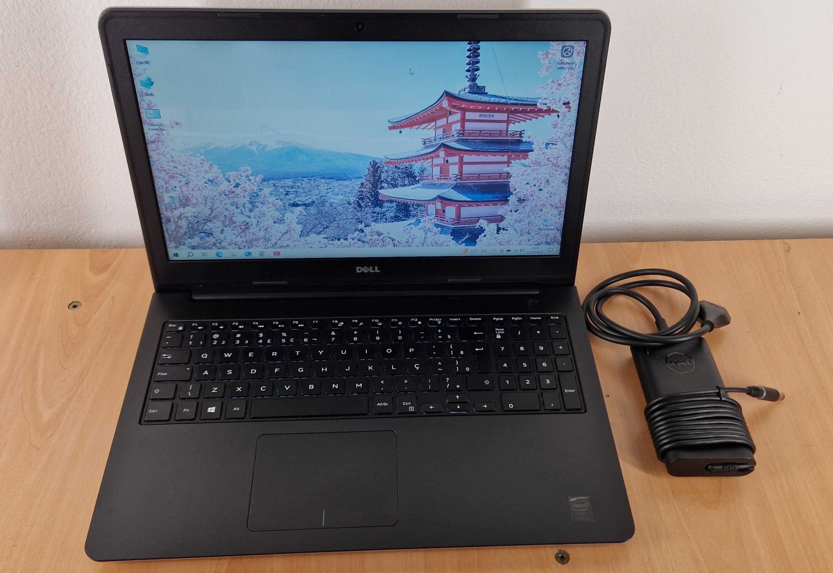 Portátil Dell i5 5ªGeração DDR4 8G SSD 240G 15,5"
