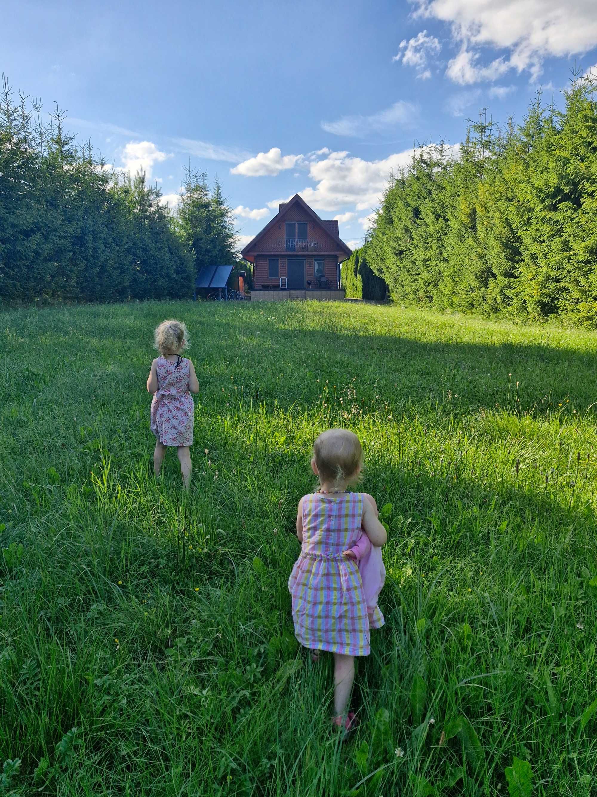 Domek nad jeziorem w Gibach z balią i sauną