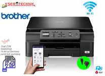 Drukarka 3w1 Ksero/Skan (kolor) Brother DCP-J152W / Tani Druk  WiFi