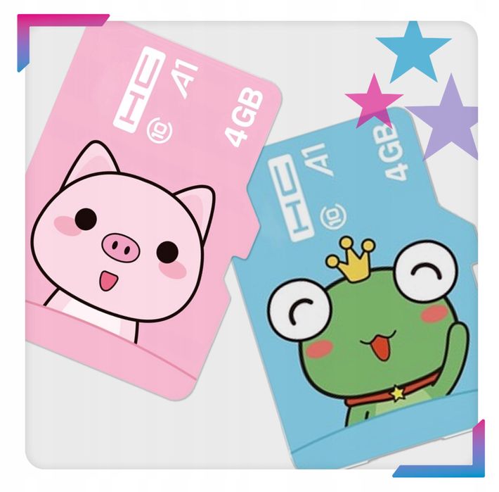 Дитячий цифровий фотоапарат + карта 4GB, рожевий