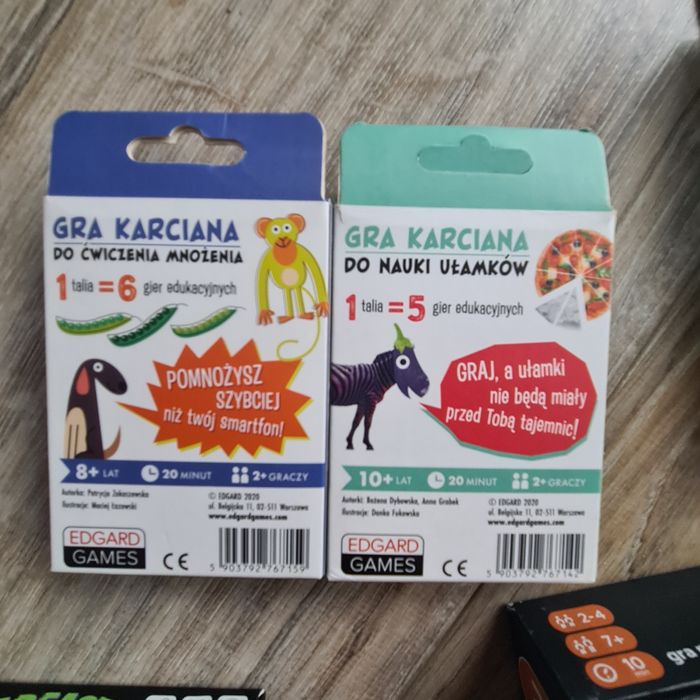 Zestaw gier karcianych