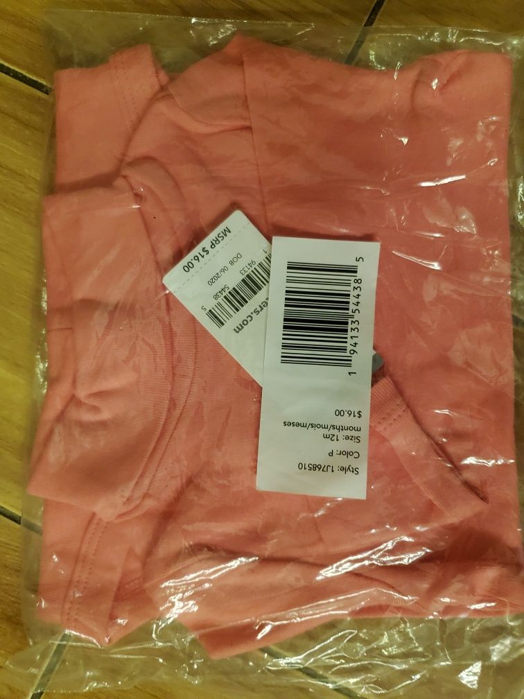 Carters новий гольфік 12 місяців, 100% коттон 299грн