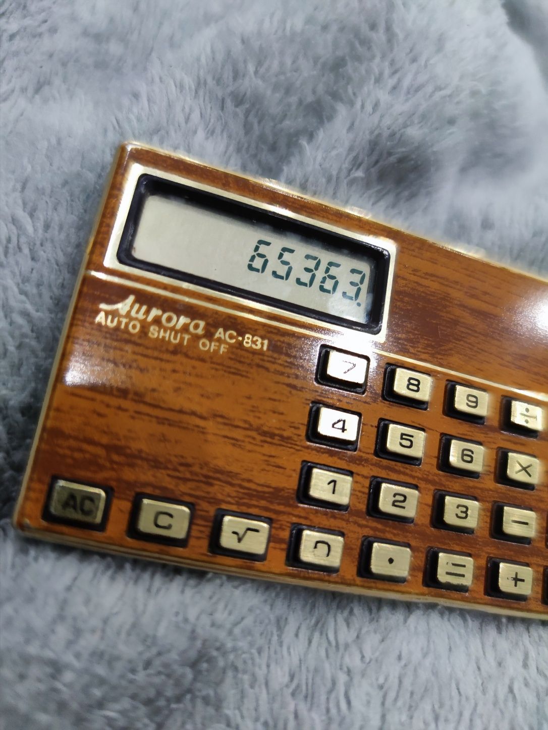 Kalkulator vintage made in taiwan stary