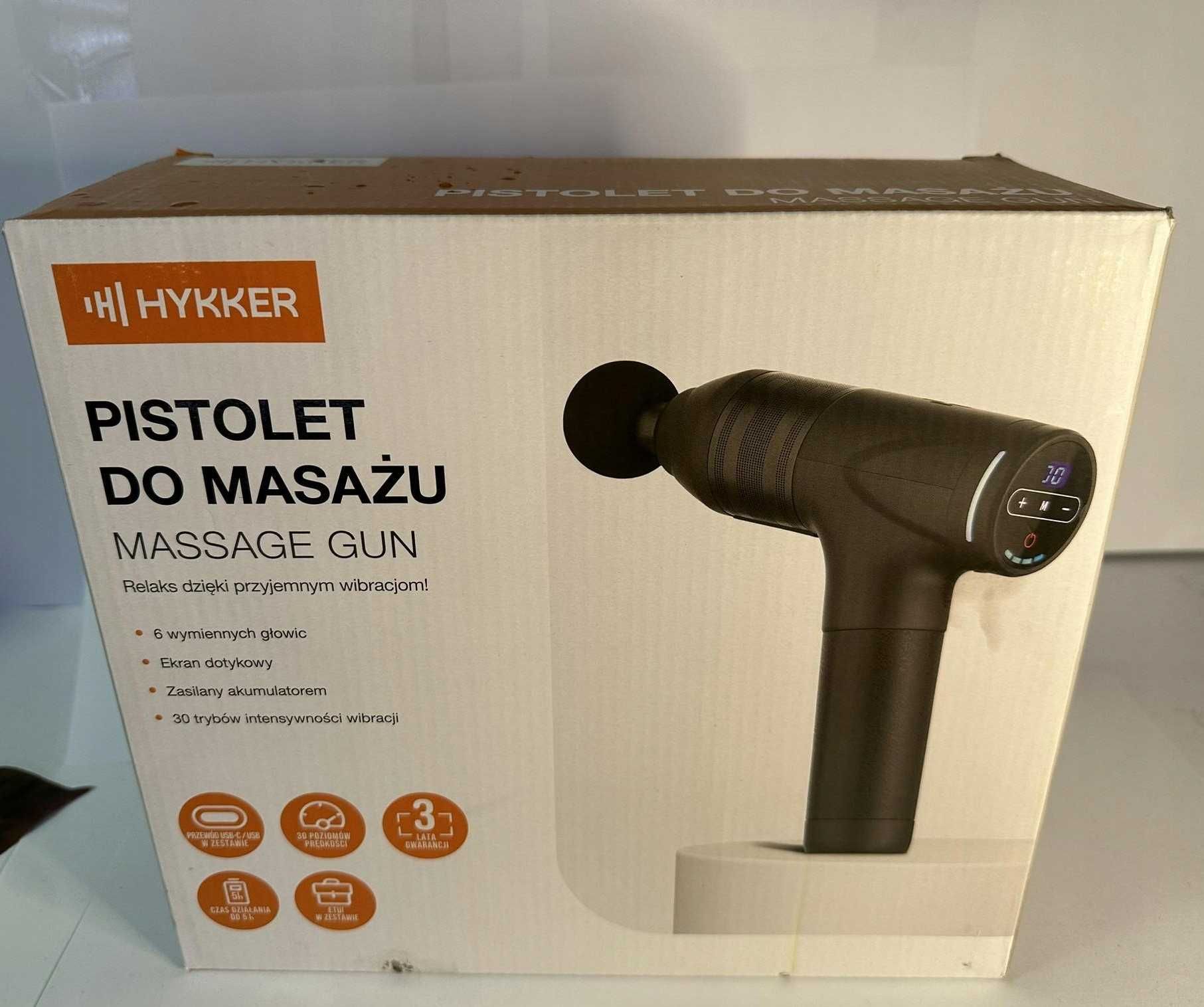 Pistolet do masażu  HYKKER NOWY! (1053/23) TYL